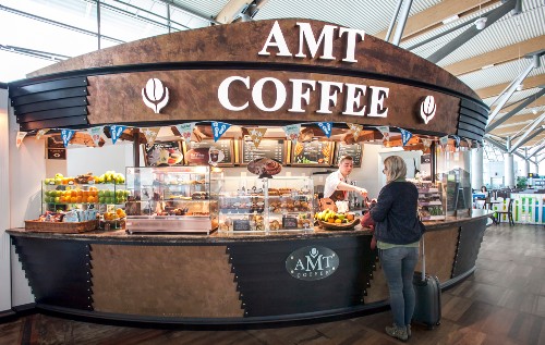 AMT Coffee in Departures at Cork Airport