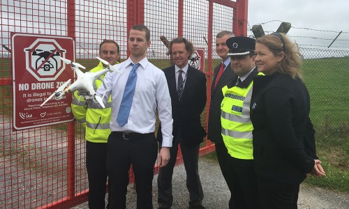 drone awareness campaign cork airport