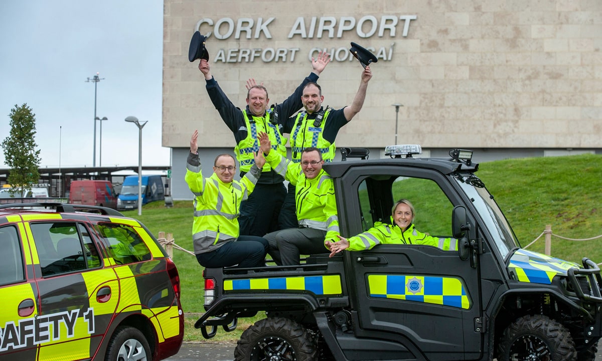Three New State-Of-The-Art Policing And Safety Vehicles For Cork Airport